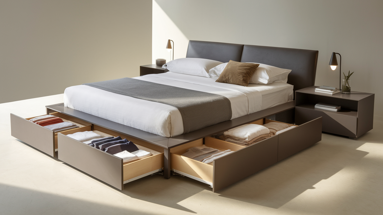 Innovative Storage Bed Frames for Functional Bedrooms